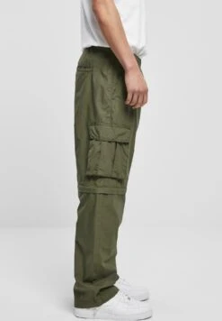 URBAN CLASSICS Zip Away - Cargobroek - Olive -ZALANDO WINKEL 004a63f01d4d4905b98cb23b164ba793