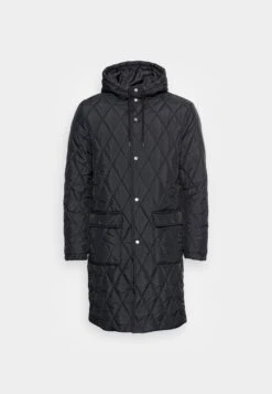 YOURTURN Coat Unisex - Halflange Jas - Black -ZALANDO WINKEL 0051e21354fa47b5b0d3e5dfe0358dd4