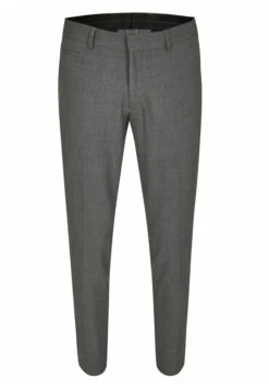 Steffen Klein Herren Anzughose Schmal Slim Fit Knöchellang Stretch - Pantalon - Grau -ZALANDO WINKEL 0051ebc3ecd34555b8c1863cae1bf770