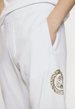 JUST CAVALLI Pantaloni - Trainingsbroek - White/Gold -ZALANDO WINKEL 008343d2f9a74beca927dd048c6d015e