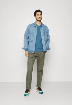 Tom Tailor V-Neck - Trui - Medium Blue Ashes Melange 9 Tom Tailor V-Neck - Trui - Medium Blue Ashes Melange -ZALANDO WINKEL 0097baf582344b14a67fe29b48c2ae78