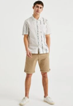 WE FASHION Regular Fit Met Dessin - Overhemd - White -ZALANDO WINKEL 00b09220dde7482688e29b7366ff9454