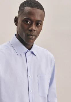 Seidensticker Modern - Overhemd - Light Blue -ZALANDO WINKEL 015a48538f3f4634b8aded719543fcf9