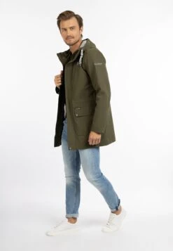 Schmuddelwedda Bridgeport - Parka - Militäroliv -ZALANDO WINKEL 01b9a337c36d408987711ec5af8a46af