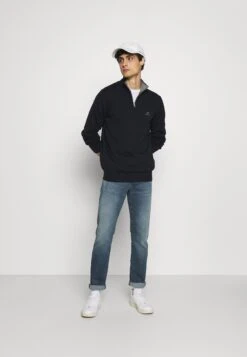 Gant Classic Half Zip - Trui - Evening Blue -ZALANDO WINKEL 027c84ac892d4cbc9822ec999143115c