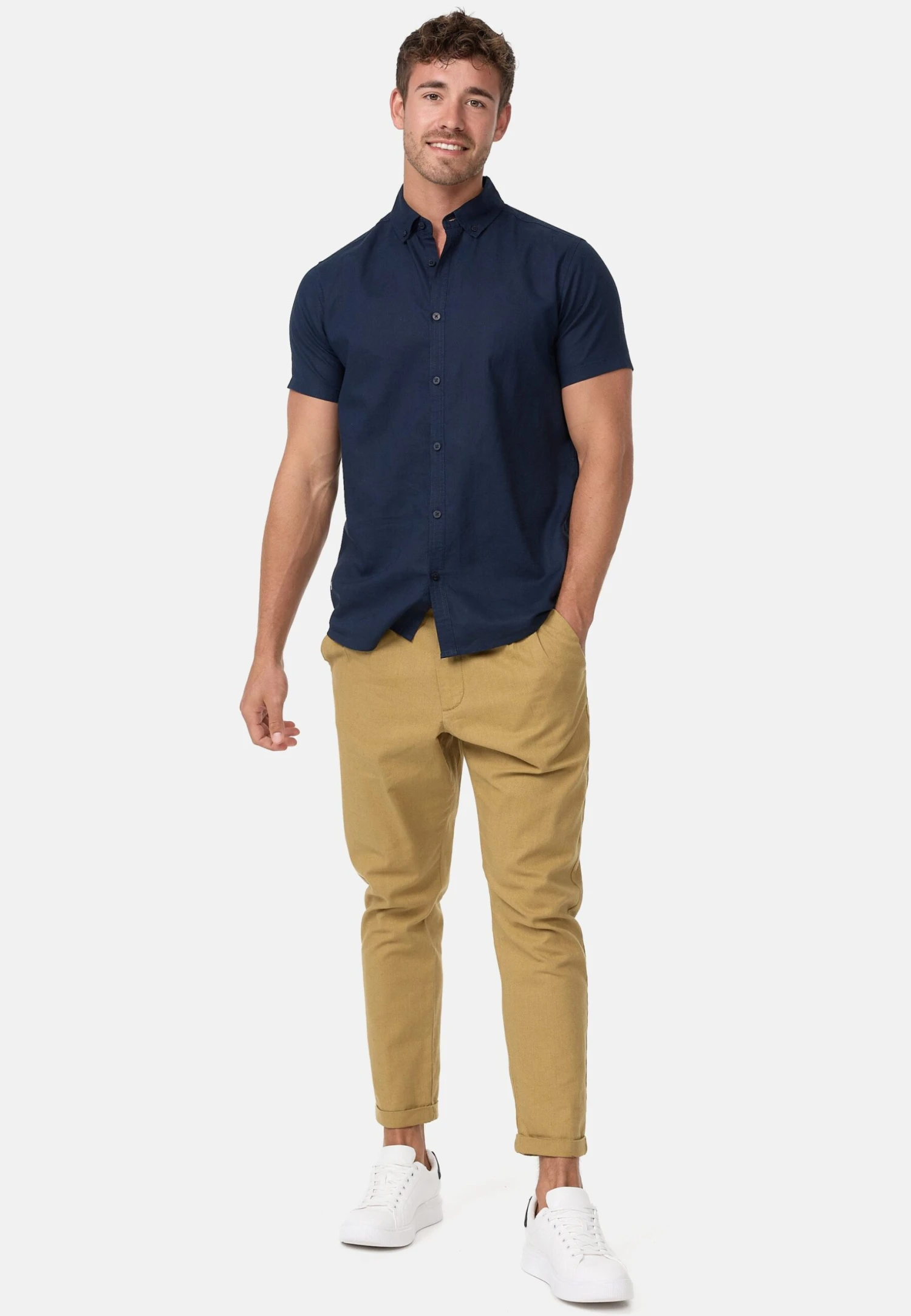 Indicode Jeans Cunningham - Broek - Amber 4 Indicode Jeans Cunningham - Broek - Amber - Afbeelding 2