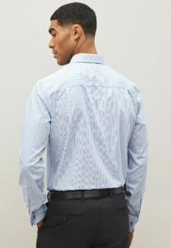 Next Trimmed Regular Fit Double Cuff - Overhemd - Blue White Stripe 10 Next Trimmed Regular Fit Double Cuff - Overhemd - Blue White Stripe -ZALANDO WINKEL 0305abfad9d4485a8342403901eca165