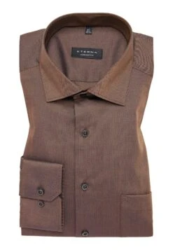 Eterna Pinpoint Comfort- Zakelijk Overhemd - Kakao -ZALANDO WINKEL 0335dde776644938998cac49386a8e35