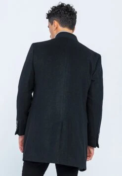 Halflange Jas - Schwarz -ZALANDO WINKEL 0343493573414e51aaec77463a30f6b0