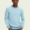 Scotch & Soda Crewneck- Trui - Sky Blue Melange -ZALANDO WINKEL 0403305ce4c9458082a966a532438950