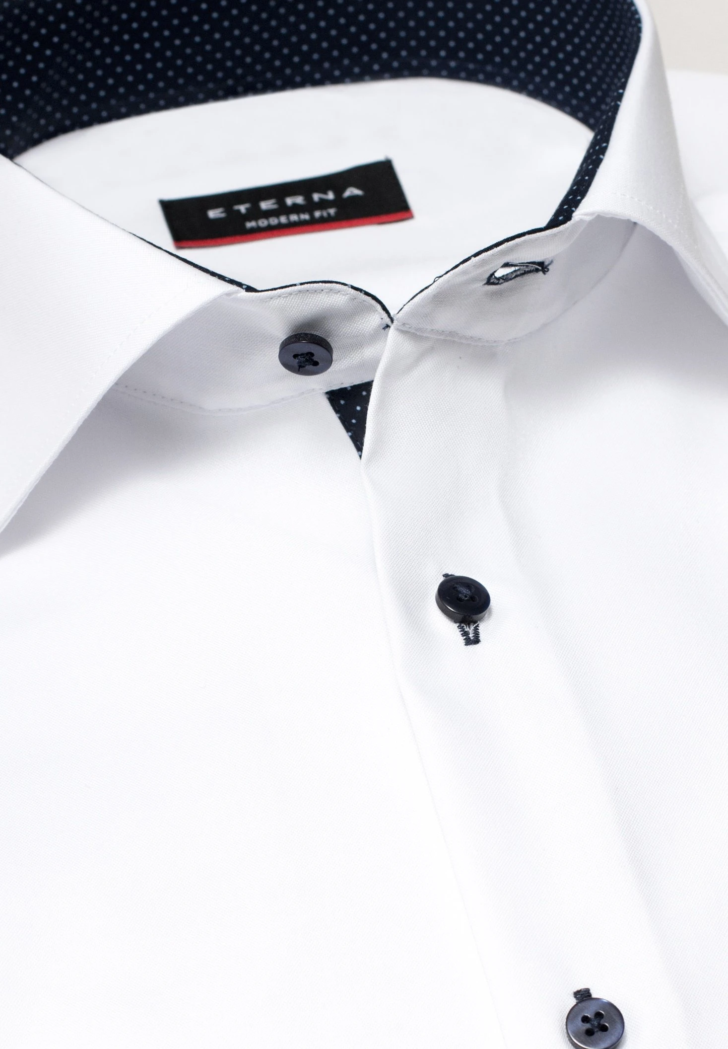 Eterna Fitted Waist - Overhemd - Weiß 8 Eterna Fitted Waist - Overhemd - Weiß - Afbeelding 6