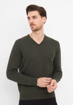 Clipper Napoli - Trui - Olive Melange