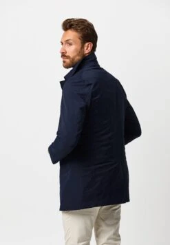 Profuomo Long - Halflange Jas - Navy -ZALANDO WINKEL 057353f6aa2540d09cbdba158385eb3e