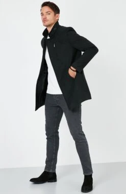 Halflange Jas - Smoked Color -ZALANDO WINKEL 0632ddfdd96c468589f2cf9274f1fcd4