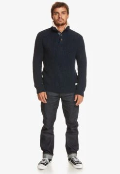 Quiksilver Boulevard Des Plages - Trui - Mottled Light Blue -ZALANDO WINKEL 065813db42f24d329b85fbc009547e14