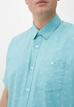 S.Oliver Regular Mit Allover-Print - Overhemd - Helles Türkis -ZALANDO WINKEL 077840cdb7db454ba48bc9a65f52d6d7