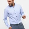 Eterna Modern Fit - Overhemd - Hellblau -ZALANDO WINKEL 082ecf9ff2e641ac8ce6bc348419ac5d