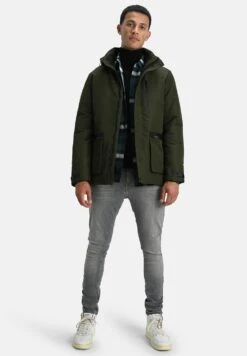 Jas - Parka - Dark Green -ZALANDO WINKEL 087ff3f6265849eca2f46296730299f1