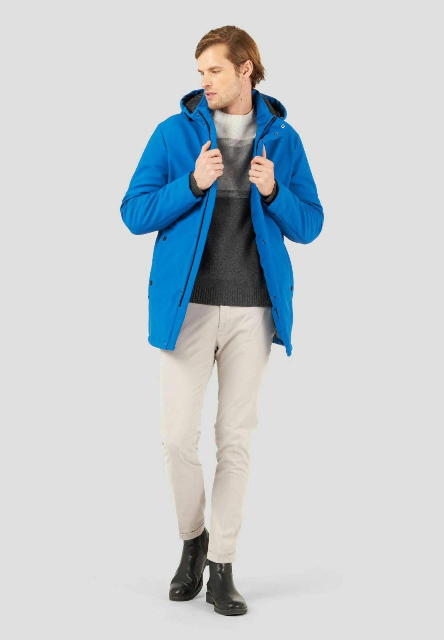 Softshell - Winterjas - Azzurro 3 Softshell - Winterjas - Azzurro