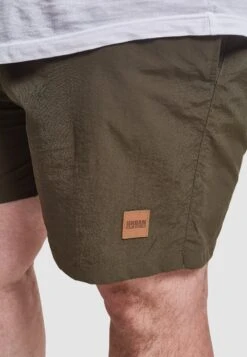URBAN CLASSICS Block - Zwemshorts - Olive -ZALANDO WINKEL 0970af7f8c8b49a681bd49e5c64c28f5