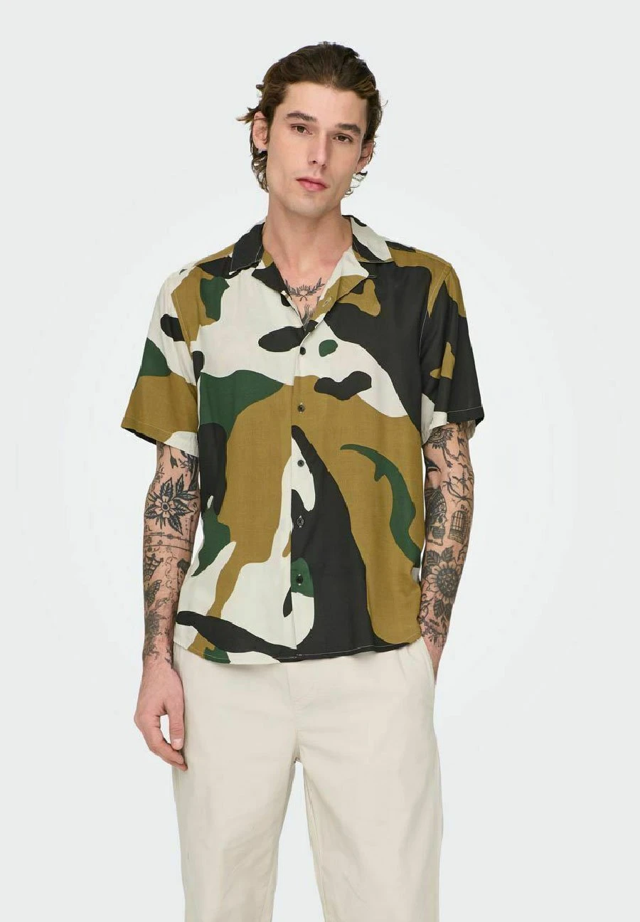 Only & Sons Overhemd - Dull Gold 3 Only & Sons Overhemd - Dull Gold