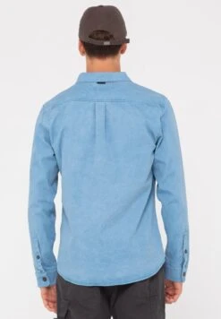 Rusty Dennis Chopper Long Sleeve- Overhemd - Ash Blue -ZALANDO WINKEL 0a6f4fa530e640ee8c26e8571f2f5748