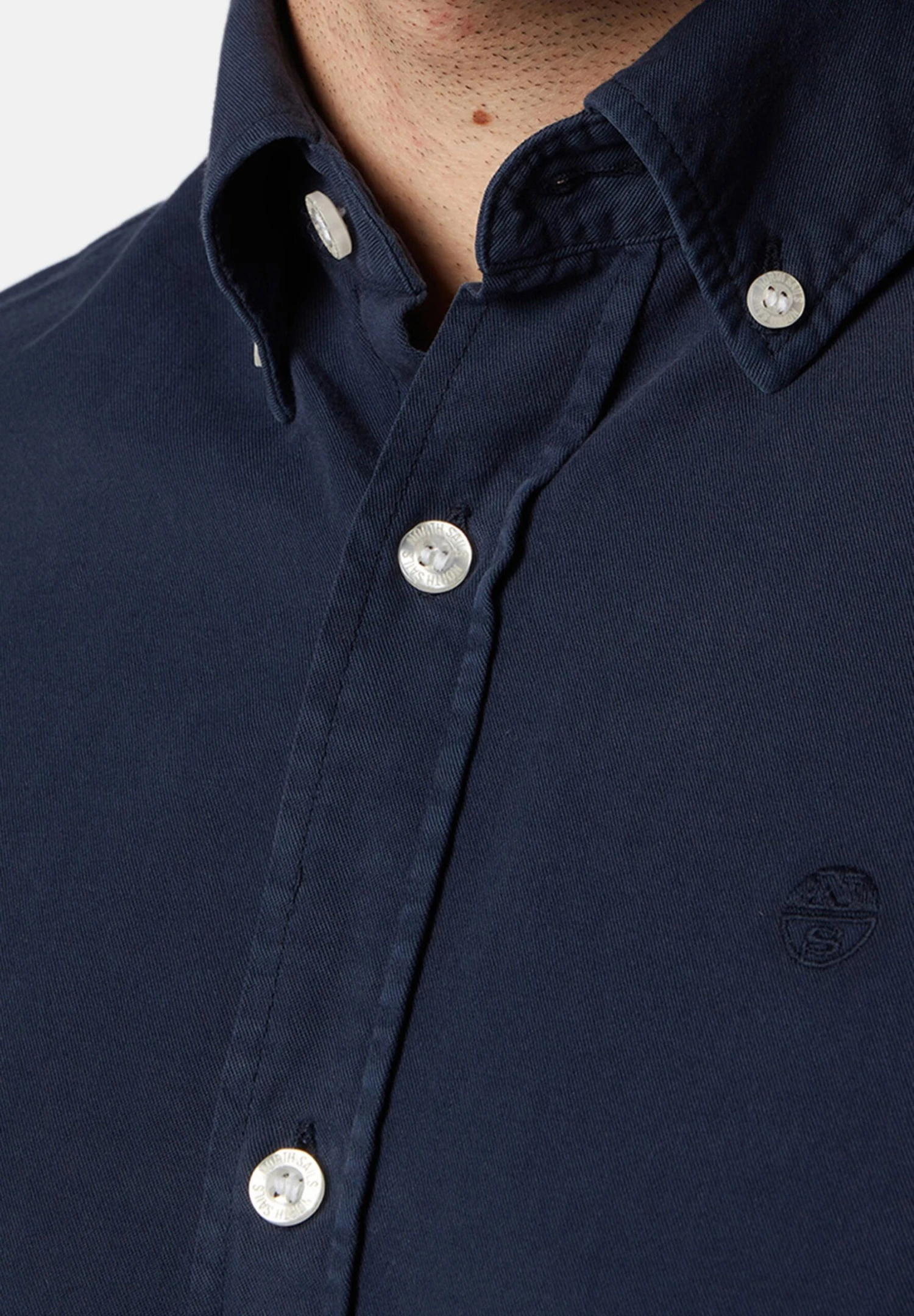 North Sails Gabardine - Overhemd - Blau 5 North Sails Gabardine - Overhemd - Blau - Afbeelding 3