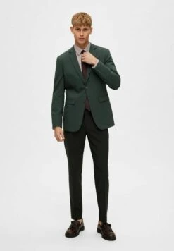 Selected Homme Blazer - Dark Green -ZALANDO WINKEL 0eba7ee886024a1986241665f0b0406f