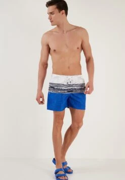 Slim Fit - Zwemshorts - White-Blue 14 Slim Fit - Zwemshorts - White-Blue -ZALANDO WINKEL 0fc0c55aa68a49119ec3345cb14c907e