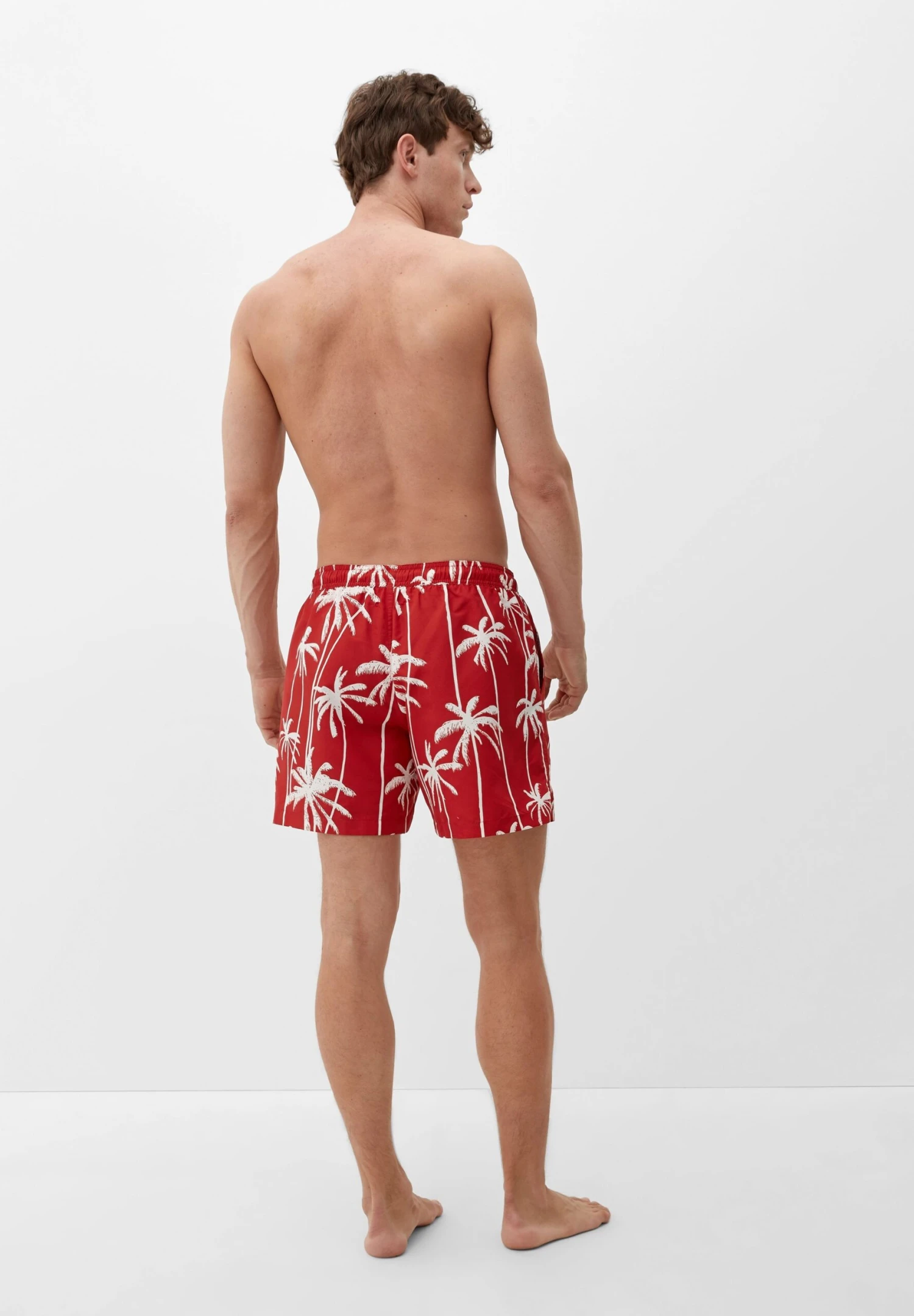 S.Oliver Mit Allover-Print - Zwemshorts - Preiselbeere 5 S.Oliver Mit Allover-Print - Zwemshorts - Preiselbeere - Afbeelding 3