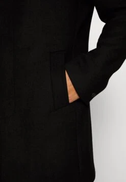 Hidden Button Placket - Mantel - Black 11 Hidden Button Placket - Mantel - Black -ZALANDO WINKEL 1053802aacfd4011b37527dcb3eece20