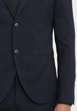 Basic Plain Suit Slim Fit - Kostuum - Navy -ZALANDO WINKEL 10a9b8e55a794a4cab630e271f6346ac