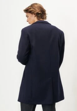 Standard Fit Plain - Mantel - Indigo -ZALANDO WINKEL 10e9503ac9dd4fffbcf3c41eab7578b1