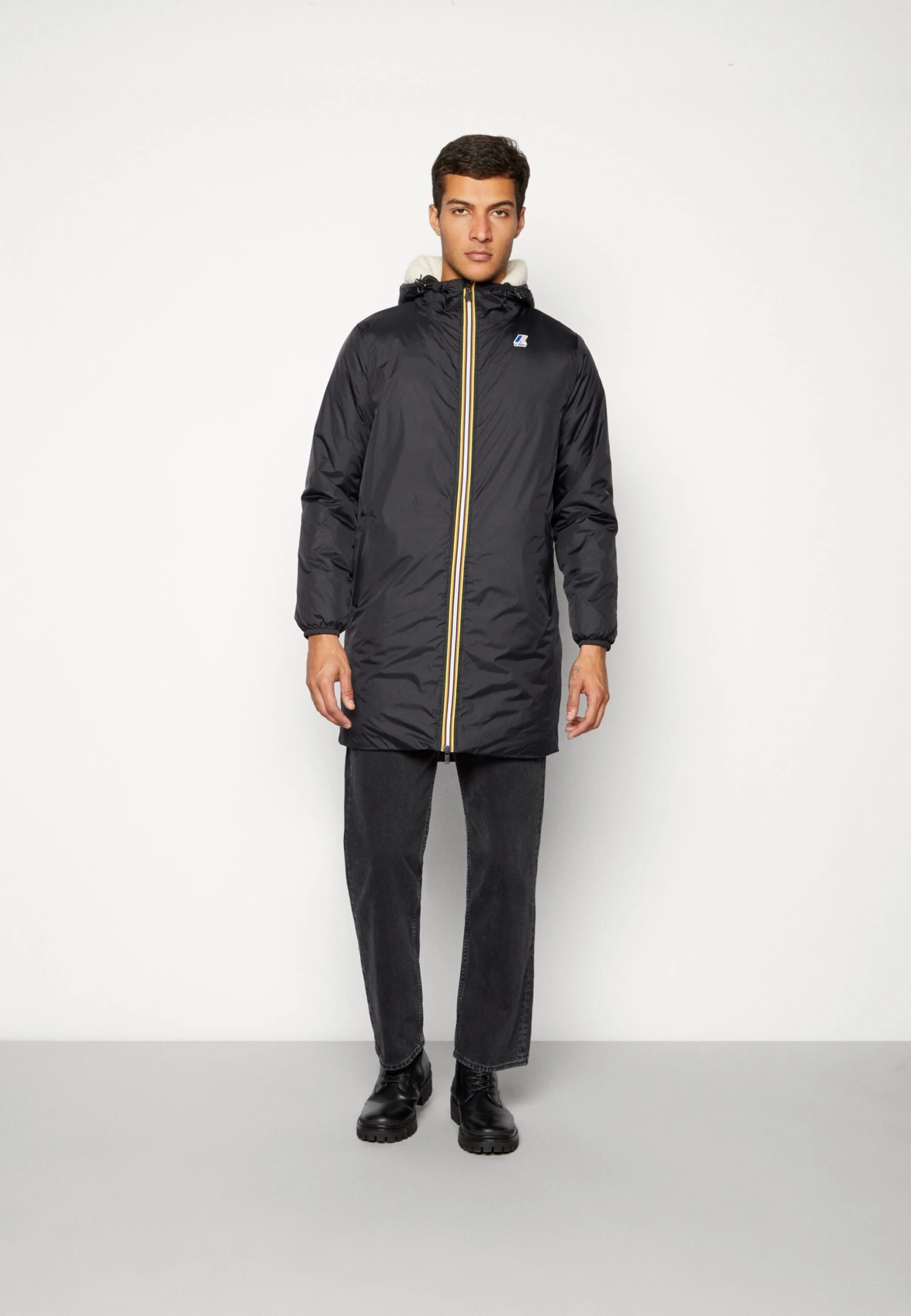 K-Way Le Vrai 3.0 Eiffel Orsetto Unisex - Regenjas - Black Pure 3 K-Way Le Vrai 3.0 Eiffel Orsetto Unisex - Regenjas - Black Pure