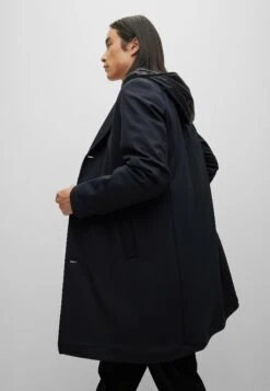 Boss Pcamj - Mantel - Black One -ZALANDO WINKEL 11415e10eddf444187a47815400e9e2d