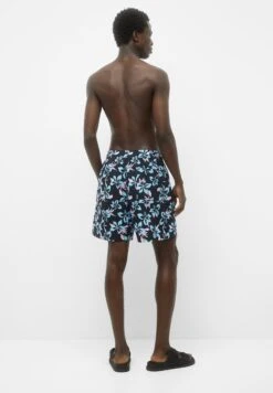 PULL & BEAR Floral Print - Zwemshorts - Black -ZALANDO WINKEL 11cf98dc717b4b84b51c5433d29545f3