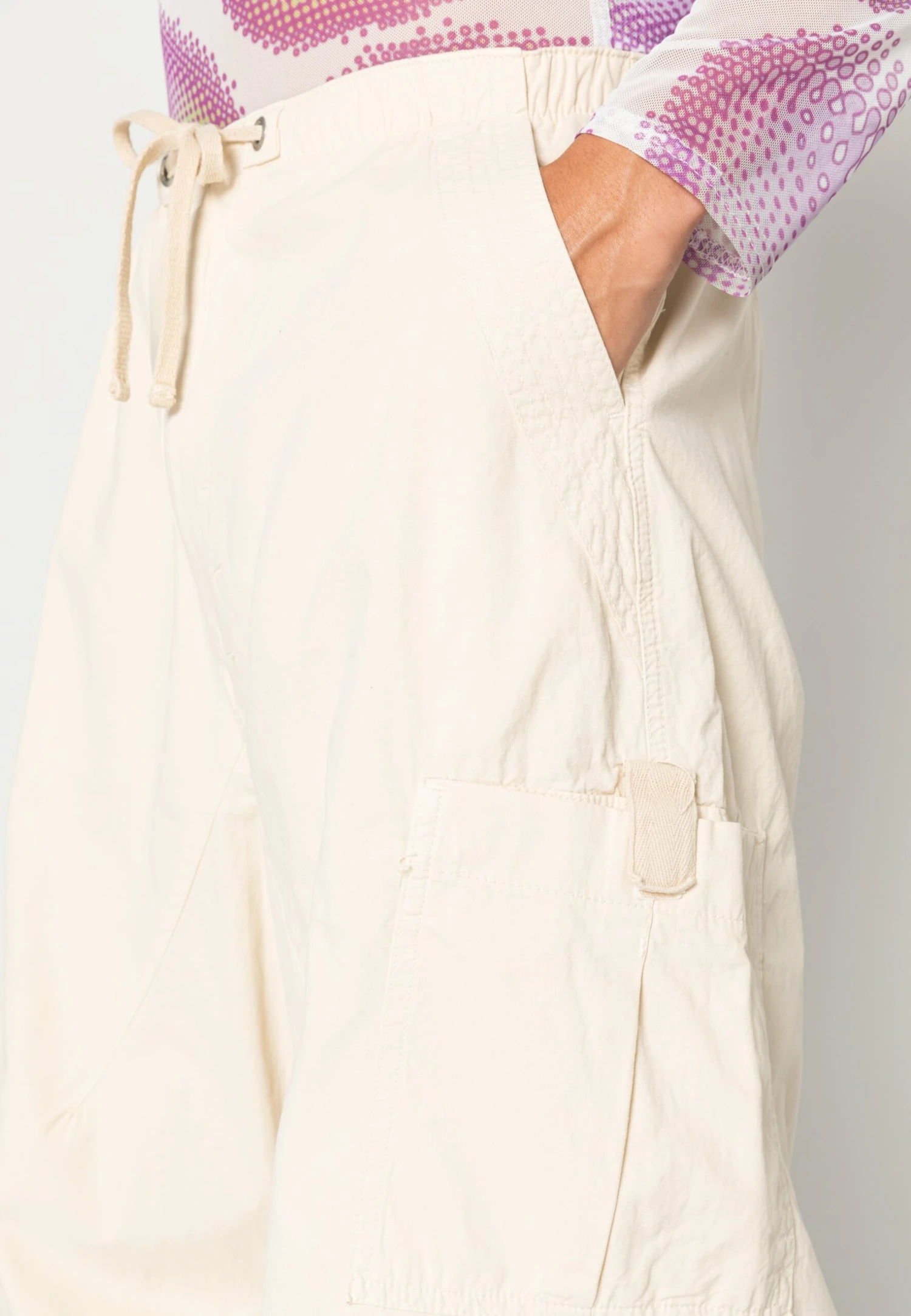 Jaded London Oversized Parachute Pants - Cargobroek - Stone 7 Jaded London Oversized Parachute Pants - Cargobroek - Stone - Afbeelding 5