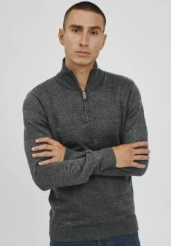 Solid Sdbamaro - Trui - Medium Grey Melange