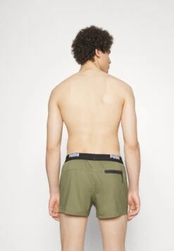 Puma Swim Men Logo Length Swim Shorts - Zwemshorts - Moss Green -ZALANDO WINKEL 13768b3218bf4eeb85cf86921b9b2962