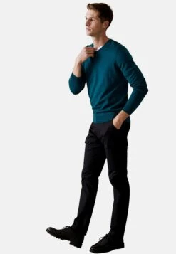 Marks & Spencer Pure Extra Fine Merino Wool V Neck - Trui - Teal -ZALANDO WINKEL 138eebb9f7854620936a39ae4d420723