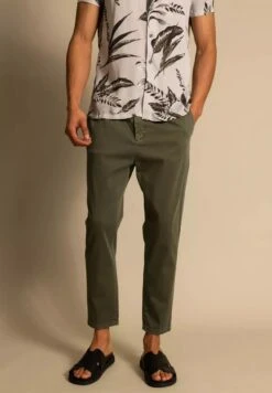 231-Hafen Cool Fit Ggm08280 - Chino - Oliv