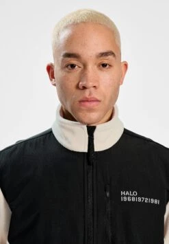 Halo Blocked Zip - Fleecejas - Oyster Gray -ZALANDO WINKEL 13f2a0b7a10241608c6119357ca25d7e