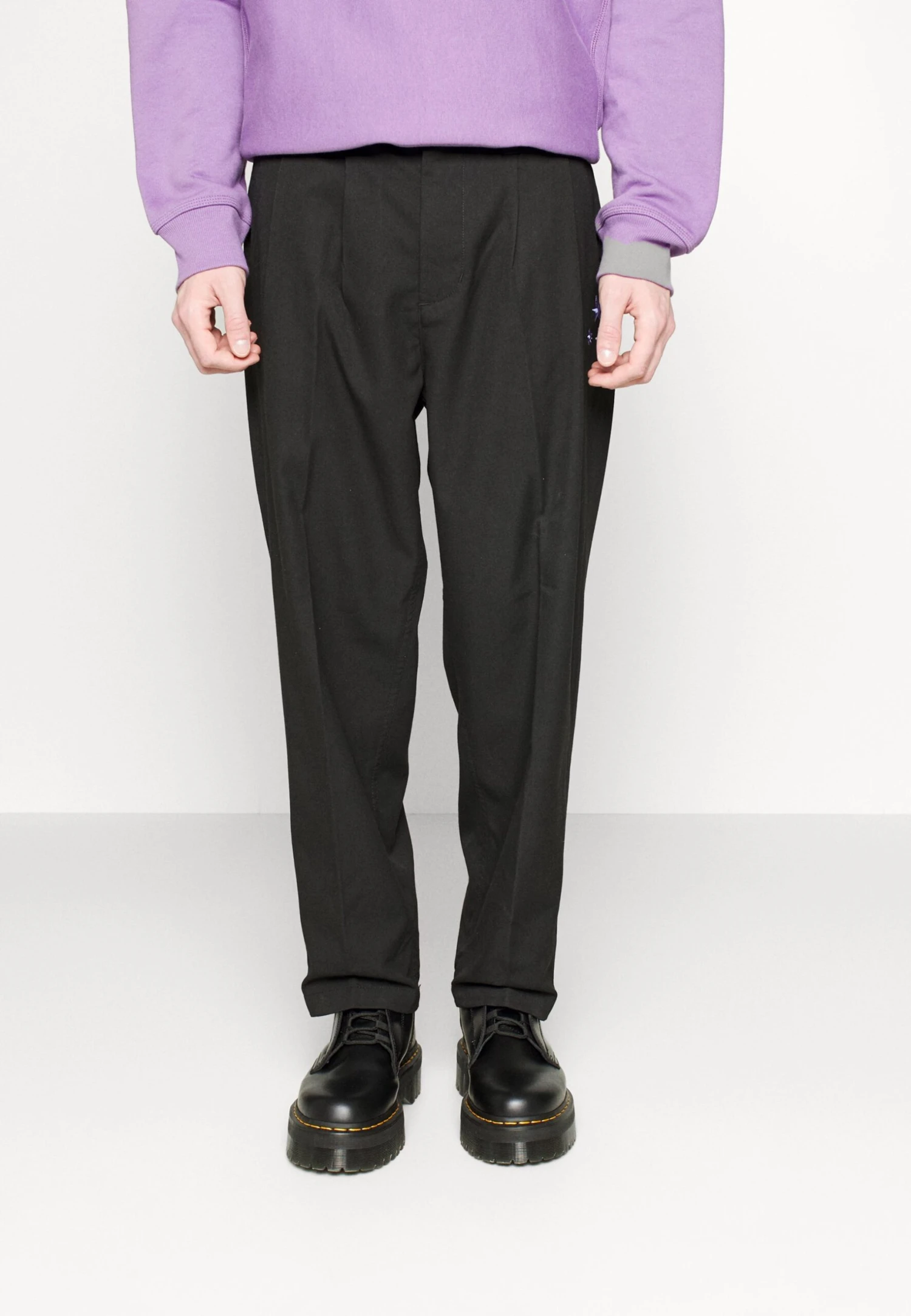 Obey Clothing Fubar Embroidered Pant - Broek - Black 5 Obey Clothing Fubar Embroidered Pant - Broek - Black - Afbeelding 3