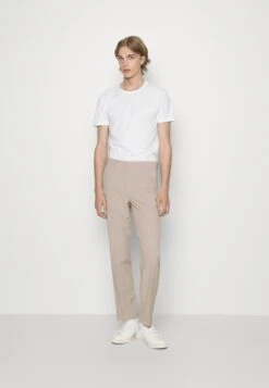 Lindbergh Formal Pants - Pantalon - Lt Sand Mel -ZALANDO WINKEL 155c941f93f74a0f9860044128f64a09