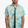 Quiksilver Kurzärmliges - Overhemd - Blue -ZALANDO WINKEL 15d382fbc21545f88e93f9ed7a6d6f96