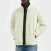 Selected Homme Slhchinook - Fleecejas - Offwhite -ZALANDO WINKEL 15d426225cbf4aca9cb5a045b2e073b7