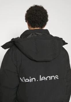 Calvin Klein Jeans Essentials Long- Winterjas - Black -ZALANDO WINKEL 16cb364ff1434445bd7c2bcabecf554a