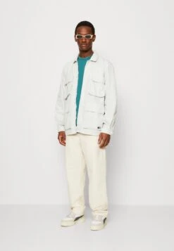 Edwin Survival Jacket - Parka - Light Grey/Off-White -ZALANDO WINKEL 171087514e2f4a12a83863374df8c925