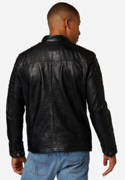 Leren Jas - Schwarz -ZALANDO WINKEL 18b457fe68f24c77880c6f451a877a39