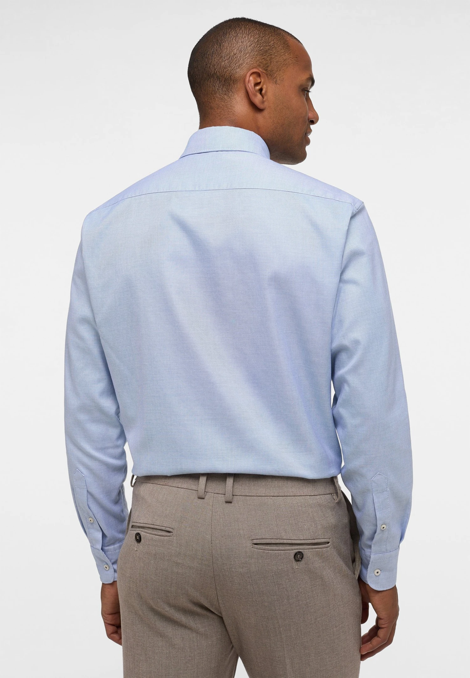 Eterna Soft Tailoring Comfort Fit - Overhemd - Hellblau 4 Eterna Soft Tailoring Comfort Fit - Overhemd - Hellblau - Afbeelding 2